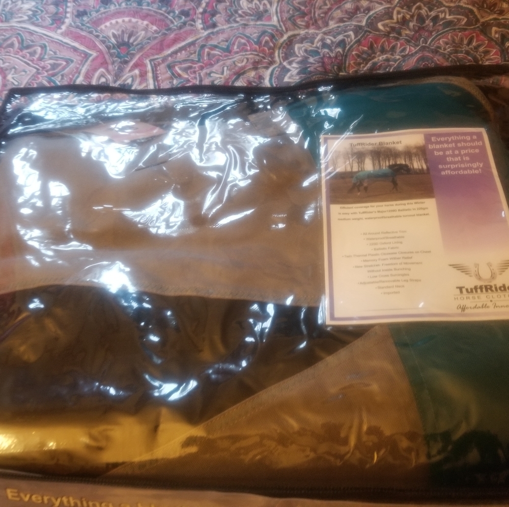 New Tuffrider Blanket